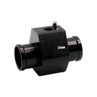 Simoni Racing adaptér snímače teploty vody - černý eloxovaný hliník - průměr 26 mm Simoni Racing adaptér snímače teploty vody - černý eloxovaný hliník - průměr 26 mm