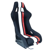 Sportovní sedadlo model Type MO skořepinové barva černá/červená/bílá Sportovní sedadlo model Type MO skořepinové barva černá/červená/bílá