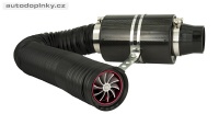 Air Intake Kit Carbon - hadice 1m s Turbo ventilátorem Air Intake Kit Carbon - hadice 1m s Turbo ventilátorem