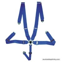 Sportovn� p�sy 5-ti bodov� barva modr� (E-homologace)