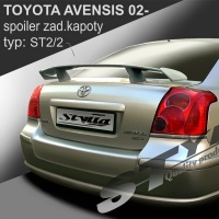 Zadní spoiler křídlo Toyota Avensis liftback, sedan -- od roku výroby 04/2003- Zadní spoiler křídlo Toyota Avensis liftback, sedan -- od roku výroby 04/2003-