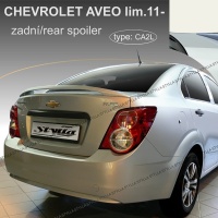 Zadní spoiler křídlo Chevrolet Aveo sedan -- od roku výroby 03/2011- Zadní spoiler křídlo Chevrolet Aveo sedan -- od roku výroby 03/2011-