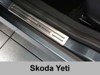 Nerez kryty prahů Škoda YETI -- od roku výroby 2009- Nerez kryty prahů Škoda YETI -- od roku výroby 2009-