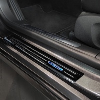 Nerez kryty prah� �ern� leskl� (modr� logo Hybrid) Ford Mondeo MK5 Turnier -- od roku v�roby 2014-19 / 2019-