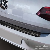 Kryt prahu zadních dveří nerez černý VW Passat B8 sedan -- rok výroby 2014-19 / 2019-23 Kryt prahu zadních dveří nerez černý VW Passat B8 sedan -- rok výroby 2014-19 / 2019-23