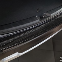 Kryt prahu zadních dveří nerez černý Subaru Forester V -- rok výroby 2018-24 Kryt prahu zadních dveří nerez černý Subaru Forester V -- rok výroby 2018-24