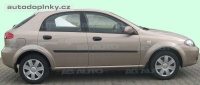 Boční ochranné lišty dveří typ 03 Chevrolet Lacetti 5dv. -- od roku výroby 2004- Boční ochranné lišty dveří typ 03 Chevrolet Lacetti 5dv. -- od roku výroby 2004-
