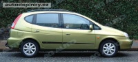 Boční ochranné lišty dveří typ 05 Daewoo Tacuma 5dv. -- rok výroby 2000-04 Boční ochranné lišty dveří typ 05 Daewoo Tacuma 5dv. -- rok výroby 2000-04