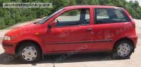 Boční ochranné lišty dveří typ 13 Fiat Punto I 3dv. -- rok výroby 93-99 Boční ochranné lišty dveří typ 13 Fiat Punto I 3dv. -- rok výroby 93-99