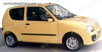 Boční ochranné lišty dveří typ 09 Fiat Seicento 3dv. -- rok výroby 98-2007 Boční ochranné lišty dveří typ 09 Fiat Seicento 3dv. -- rok výroby 98-2007