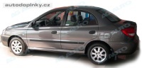 Boční ochranné lišty dveří typ 04 Kia Rio II sedan+Combi -- od roku výroby 2005- Boční ochranné lišty dveří typ 04 Kia Rio II sedan+Combi -- od roku výroby 2005-