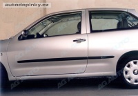 Boční ochranné lišty dveří typ 06 Seat Ibiza II 3dv. -- rok výroby 2002-08 Boční ochranné lišty dveří typ 06 Seat Ibiza II 3dv. -- rok výroby 2002-08
