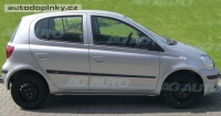 Boční ochranné lišty dveří typ 14 Toyota Yaris 5dv. -- rok výroby 99-2005 Boční ochranné lišty dveří typ 14 Toyota Yaris 5dv. -- rok výroby 99-2005