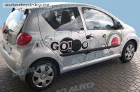 Boční ochranné lišty dveří typ 12 Toyota Aygo 5dv. -- od roku výroby 2005- Boční ochranné lišty dveří typ 12 Toyota Aygo 5dv. -- od roku výroby 2005-