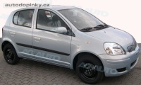 Boční ochranné lišty dveří typ 12 Toyota Yaris 5dv. -- rok výroby 99-2005 Boční ochranné lišty dveří typ 12 Toyota Yaris 5dv. -- rok výroby 99-2005