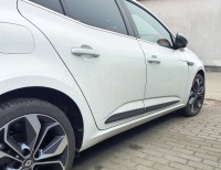 Boční ochranné lišty dveří typ 52 Renault Megane hatchback -- od roku výroby 2016- Boční ochranné lišty dveří typ 52 Renault Megane hatchback -- od roku výroby 2016-