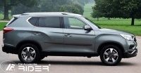 Boční ochranné lišty dveří typ 24 SsangYong Rexton -- od roku výroby 2018- Boční ochranné lišty dveří typ 24 SsangYong Rexton -- od roku výroby 2018-