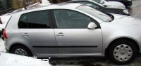Boční ochranné lišty dveří typ 03 VW Golf V -- rok výroby 2003-08 Boční ochranné lišty dveří typ 03 VW Golf V -- rok výroby 2003-08