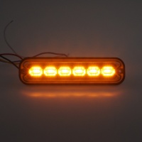 PREDATOR 6x4W LED, 12-24V, oranžový, ECE R65 PREDATOR 6x4W LED, 12-24V, oranžový, ECE R65