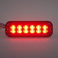 PREDATOR 12x4W LED, 12-24V, červený, ECE R10 PREDATOR 12x4W LED, 12-24V, červený, ECE R10