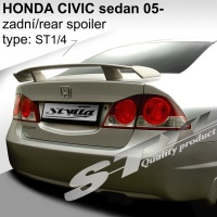 Zadní spoiler křídlo Honda Civic VIII sedan -- od roku výroby 09/2005- Zadní spoiler křídlo Honda Civic VIII sedan -- od roku výroby 09/2005-