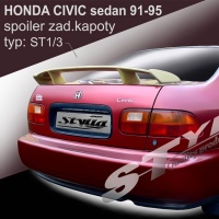 Zadní spoiler křídlo Honda Civic V sedan -- od roku výroby 10/1991- Zadní spoiler křídlo Honda Civic V sedan -- od roku výroby 10/1991-