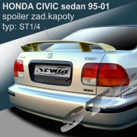 Zadní spoiler křídlo Honda Civic VI sedan -- od roku výroby 11/1995- Zadní spoiler křídlo Honda Civic VI sedan -- od roku výroby 11/1995-