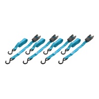 Popruh s ráčnou a háky 3,5m 4ks TÜV BLUE WAY Popruh s ráčnou a háky 3,5m 4ks TÜV BLUE WAY