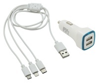 Nab�je�ka telefonu USB 3in1 (micro USB, iPhone, USB C)
