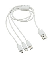 Nabíjecí USB kabel 3in1 (micro USB, iPhone, USB C) Nabíjecí USB kabel 3in1 (micro USB, iPhone, USB C)