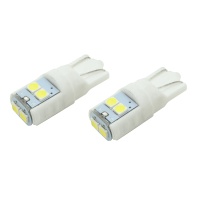 Žárovka 6LED 3030 12V T10 bílá 2ks Žárovka 6LED 3030 12V T10 bílá 2ks
