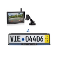 SET bezdrátový digitální kamerový systém s kamerou v SPZ se solárním napájením a monitorem 5" SET bezdrátový digitální kamerový systém s kamerou v SPZ se solárním napájením a monitorem 5"