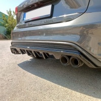 Dynamik Style zadní difusor na nárazník Ford Focus IV ST/ST-Line hatchback -- rok výroby 2018-22 Dynamik Style zadní difusor na nárazník Ford Focus IV ST/ST-Line hatchback -- rok výroby 2018-22