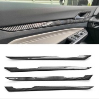 Dekor hrany výplně dveří Volkswagen Golf VIII - imitace carbonu -- od roku výroby 2020- Dekor hrany výplně dveří Volkswagen Golf VIII - imitace carbonu -- od roku výroby 2020-