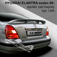 Zadní spoiler křídlo Hyundai Elantra sedan -- od roku výroby 06/2000- Zadní spoiler křídlo Hyundai Elantra sedan -- od roku výroby 06/2000-