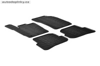 Přesné gumové rohože Audi A1 -- od roku výroby 2010- (4 dílná sada s fixací) Přesné gumové rohože Audi A1 -- od roku výroby 2010- (4 dílná sada s fixací)