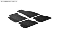 Přesné gumové rohože Audi A4 8E -- rok výroby 2001-06 (4 dílná sada s fixací) Přesné gumové rohože Audi A4 8E -- rok výroby 2001-06 (4 dílná sada s fixací)