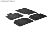 P�esn� gumov� roho�e Audi Q7 -- od roku v�roby 2006- (4 d�ln� sada s fixac�)
