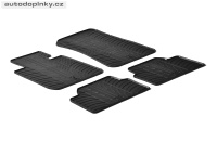 Přesné gumové rohože BMW 1 E87 5dv. -- od roku výroby 2004- (4 dílná sada s fixací) Přesné gumové rohože BMW 1 E87 5dv. -- od roku výroby 2004- (4 dílná sada s fixací)