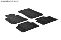Přesné gumové rohože BMW 3 E90 -- od roku výroby 2005- (4 dílná sada s fixací) Přesné gumové rohože BMW 3 E90 -- od roku výroby 2005- (4 dílná sada s fixací)
