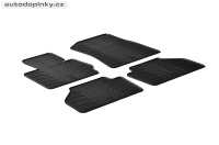 Přesné gumové rohože BMW X3 -- od roku výroby 2010- (4 dílná sada s fixací) Přesné gumové rohože BMW X3 -- od roku výroby 2010- (4 dílná sada s fixací)