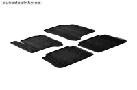 Přesné gumové rohože Citroen C3 Picasso -- od roku výroby 2009- (4 dílná sada s fixací) Přesné gumové rohože Citroen C3 Picasso -- od roku výroby 2009- (4 dílná sada s fixací)