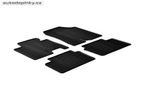 Přesné gumové rohože Kia C´eed -- od roku výroby 2012- (4 dílná sada s fixací) Přesné gumové rohože Kia C´eed -- od roku výroby 2012- (4 dílná sada s fixací)
