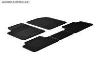 P�esn� gumov� roho�e Peugeot Partner -- rok v�roby 2002-08 (5-ti d�ln� sada s fixac�)
