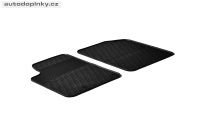 P�esn� gumov� roho�e Peugeot Partner -- rok v�roby 2002-08 (2 d�ln� sada s fixac�)