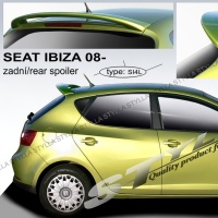 Zadní spoiler kšilt nad okno Seat Ibiza IV 5dv.hatchback -- od roku výroby 03/2008- Zadní spoiler kšilt nad okno Seat Ibiza IV 5dv.hatchback -- od roku výroby 03/2008-