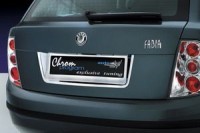 Rámeček pod SPZ zadní - chrom Škoda Fabia Rámeček pod SPZ zadní - chrom Škoda Fabia