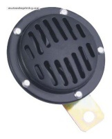 Diskový klakson (nízký tón) průměr 90mm 12V Diskový klakson (nízký tón) průměr 90mm 12V