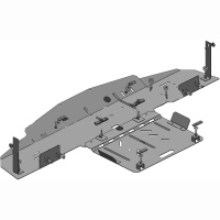 Kryt pod motor Mercedes W 210 (ne pro 4x4) -- rok výroby 1995-2001 Kryt pod motor Mercedes W 210 (ne pro 4x4) -- rok výroby 1995-2001