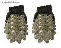 Autostyle LED žárovky 12V patice T20 36LED -- barva osvětlení oranžová - pár Autostyle LED žárovky 12V patice T20 36LED -- barva osvětlení oranžová - pár